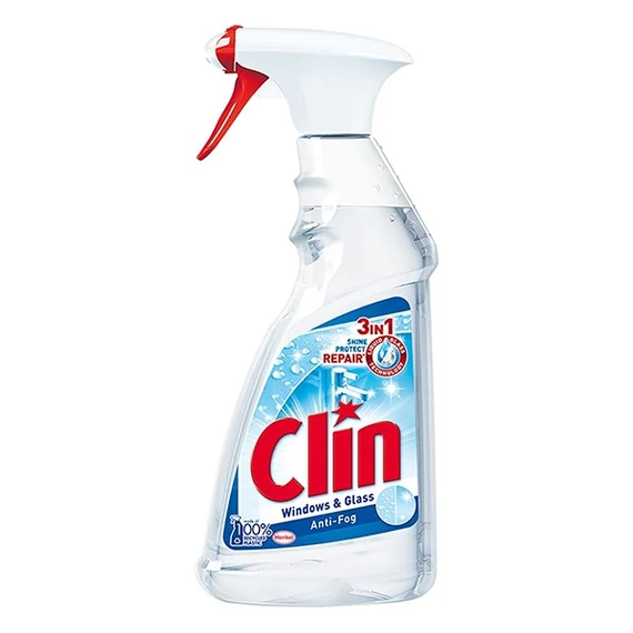 Ablaktisztító szórófejes CLIN Anti-Fog 500 ml