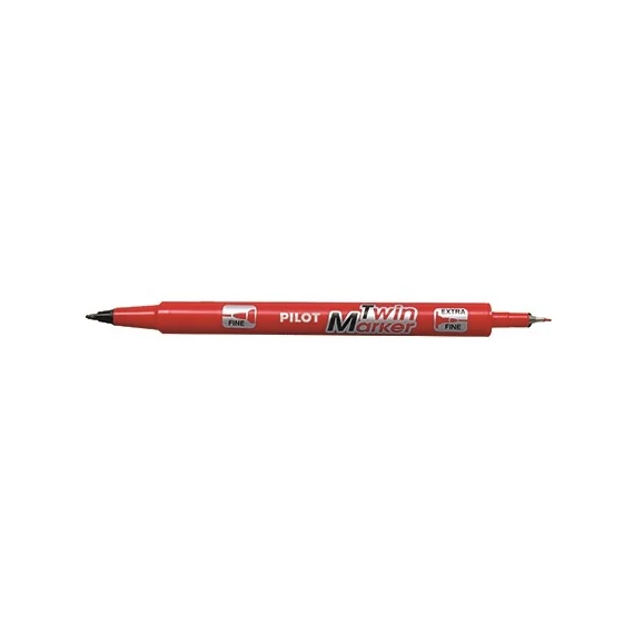 Alkoholos marker PILOT Twin BeGreen piros