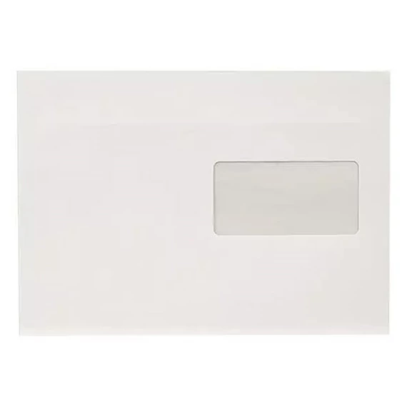 Boríték GPV LC/5 szilikonos bélésnyomott 162x229mm jobb ablakos 35x90 J28A20 500 darabos