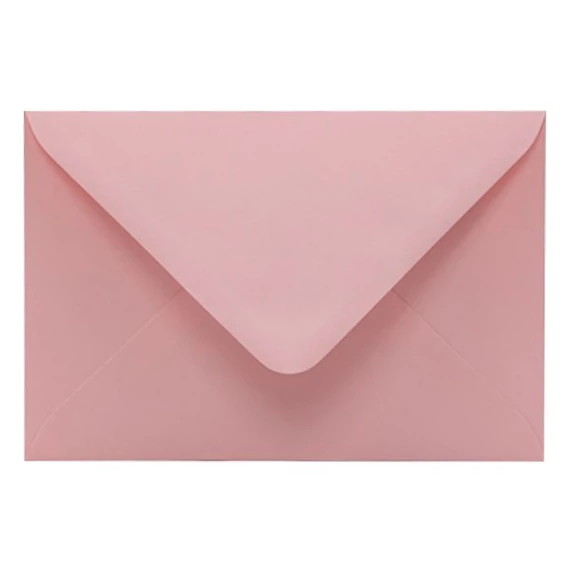 Boríték színes KASKAD LC/6 enyvezett 114x162mm 25 rózsa 50 darabos