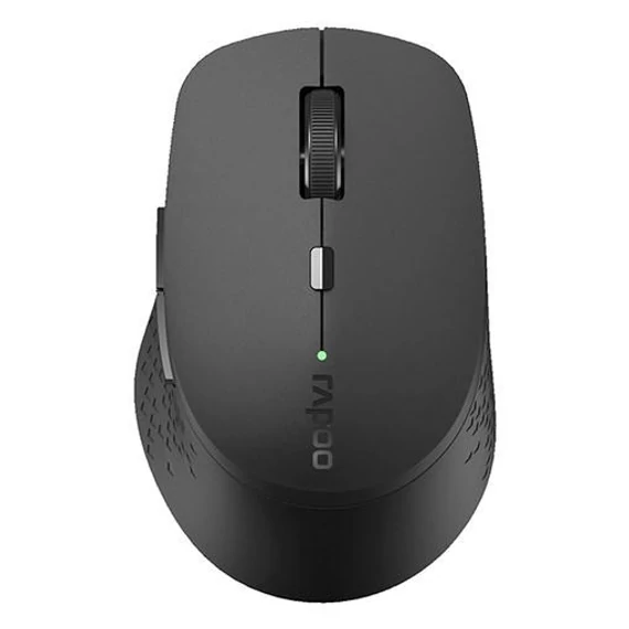 Egér vezeték nélküli RAPOO M300 bluetooth 2,4 GHz 6 gombos sötétszürke