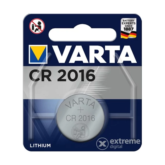 Elem gomb VARTA CR2016