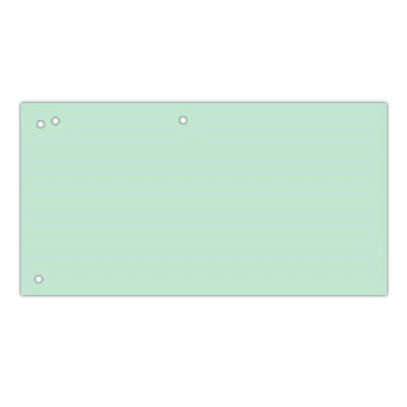 Elválasztócsík DONAU 105x235 mm karton szürke 100 darabos