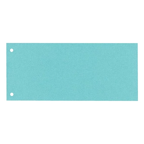 Elválasztócsík ESSELTE 105X240 mm karton kék 100 darabos