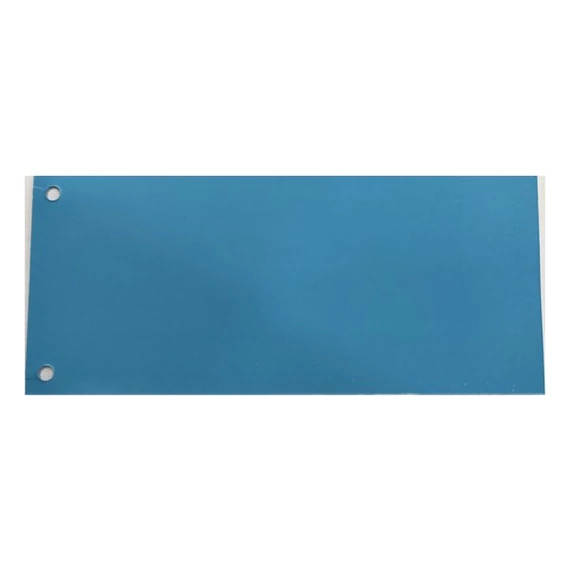 Elválasztócsík FORTUNA 105x235mm karton kék 100 darabos