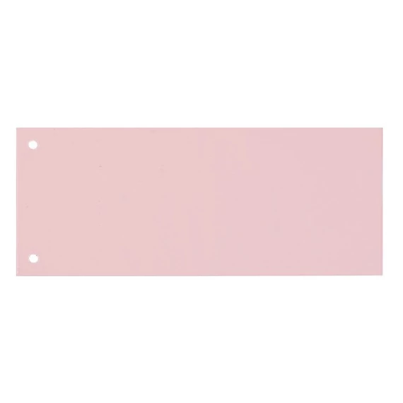 Elválasztócsík KASKAD 105x240mm karton 25 rózsaszín 50 darabos