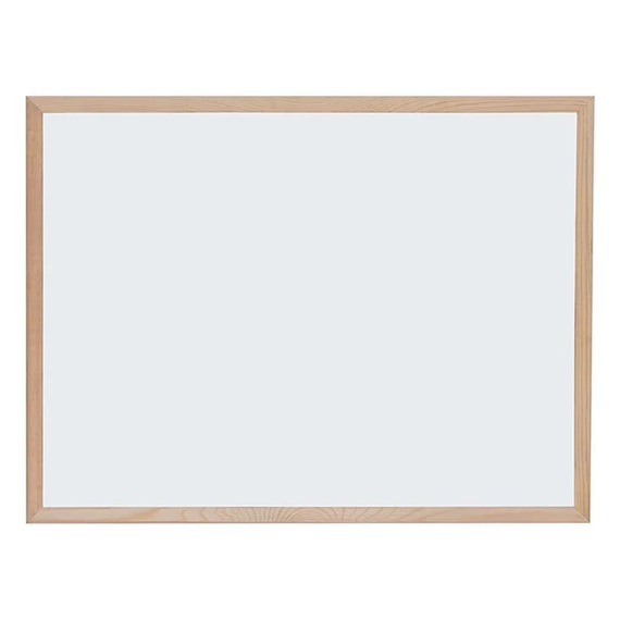 Fehértábla mágneses OPTIMA fakeret 60x90 cm