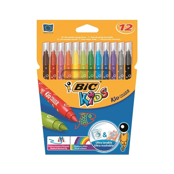 Filctoll BIC Kids 12  darabos