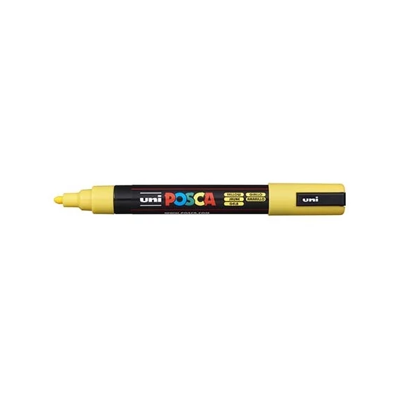 Filctoll UNI Posca PC-5M sárga