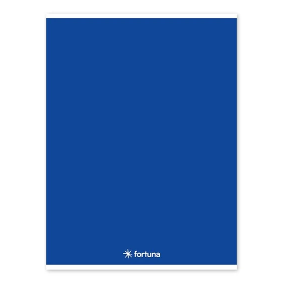 Füzet vonalas FORTUNA Monocolor A/4 32 lapos sötétkék