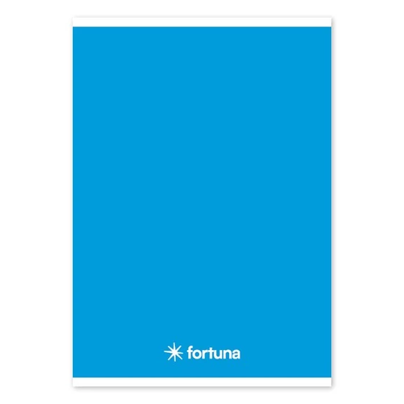 Füzet vonalas FORTUNA Monocolor A/5 32 lapos kék