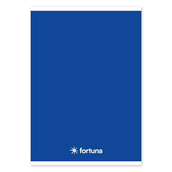 Füzet vonalas FORTUNA Monocolor A/5 32 lapos sötétkék