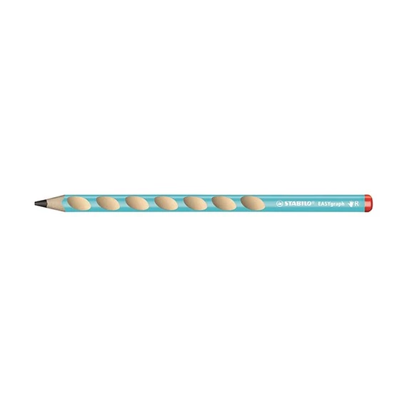 Grafitceruza STABILO Easygraph HB háromszögletű jobbkezes kék
