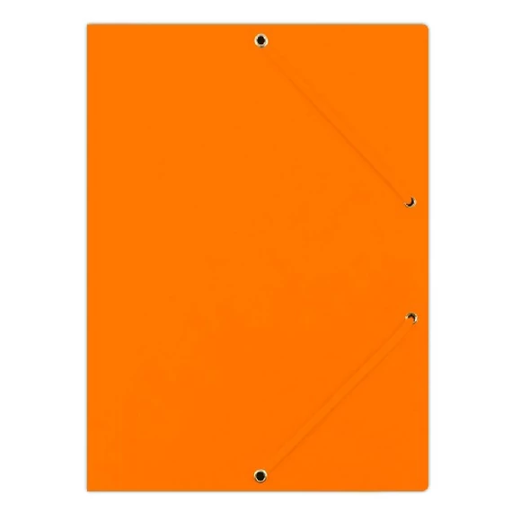 Gumis mappa DONAU A/4 prespán narancssárga