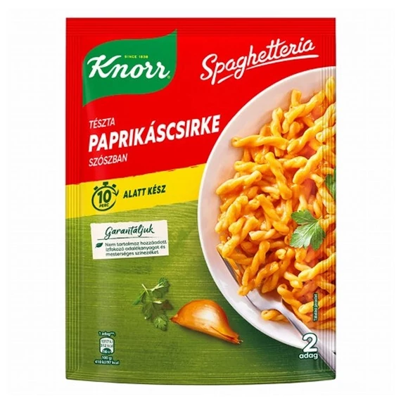 Instant KNORR Magyaros tészta paprikáscsirke szószban 168 g