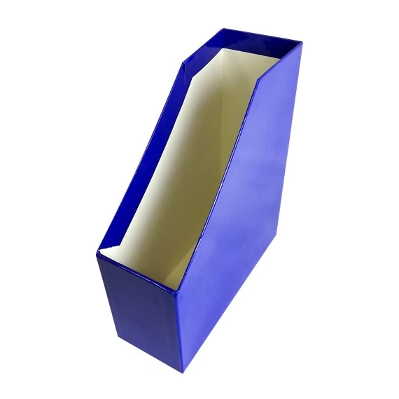 Irattartó papucs FORTUNA Elegant 90 mm karton fóliás kék