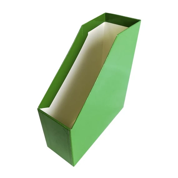 Irattartó papucs FORTUNA Elegant 90 mm karton fóliás zöld