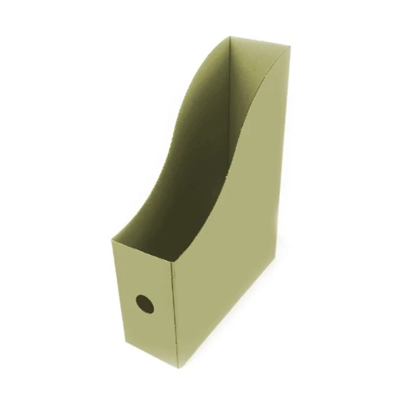 Irattartó papucs FORTUNA 80 mm karton összehajtható natúr