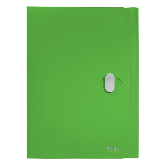 Iratvédő mappa LEITZ Recycle A/4 11mm PP zöld