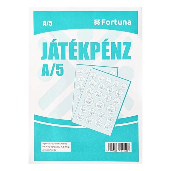 Játékpénz FORTUNA