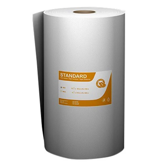 Kéztörlő tekercses FORTUNA Standard midi 14cm 55m 2 rétegű fehér 203 lap 12/csom