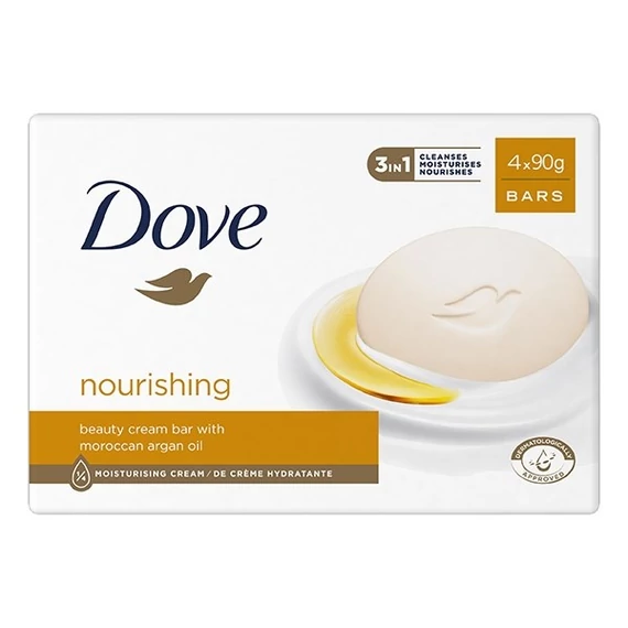 Krémszappan DOVE Nourishing 4x90 g
