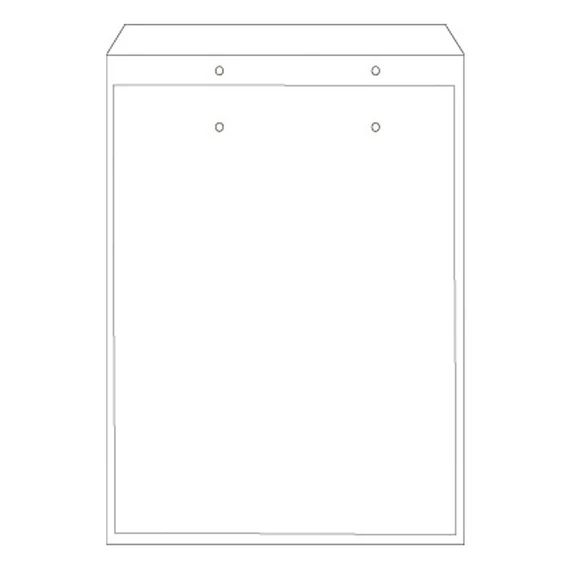 Légpárnás tasak No11/W1 szilikonos fehér 100x165mm