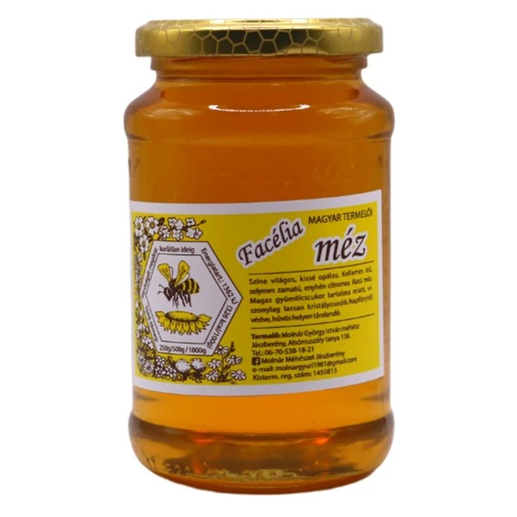 Méz facélia 500 g