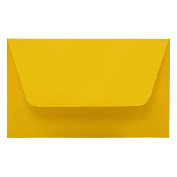 Névjegyboríték színes KASKAD enyvezett 70x105mm 56 repce sárga 50 darabos