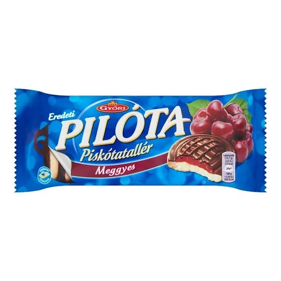 Piskótatallér PILÓTA meggy 147 g