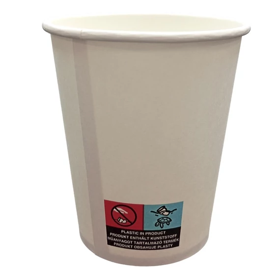 Pohár eldobható papír 2 dl 50 darabos