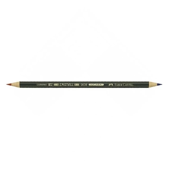 Postairón FABER-CASTELL hengeres vékony piros-kék