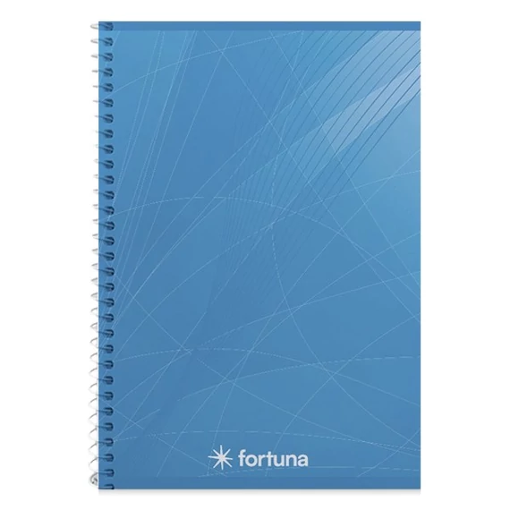 Spirálfüzet vonalas FORTUNA Basic A/5 70 lapos