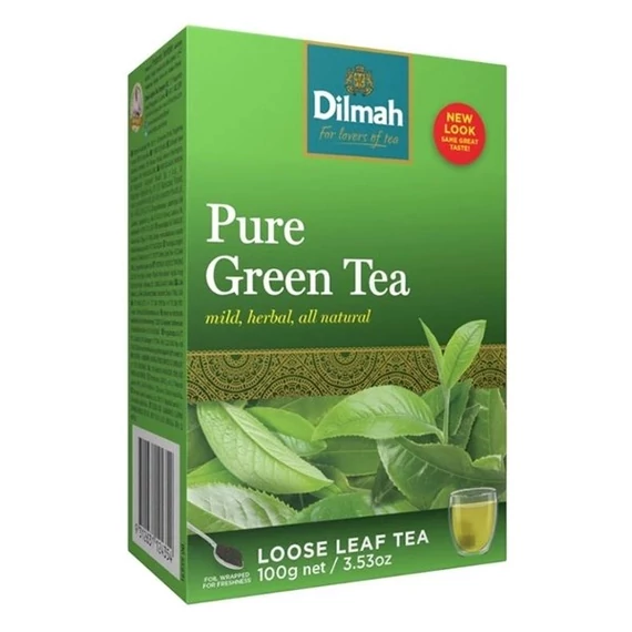 Szálas zöld tea DILMAH Natural 100 g