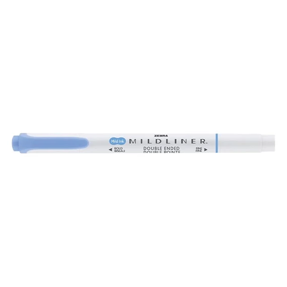 Szövegkiemelő kétvégű ZEBRA Mildliner cool & refined 1,4-4,0 mm sötétkék