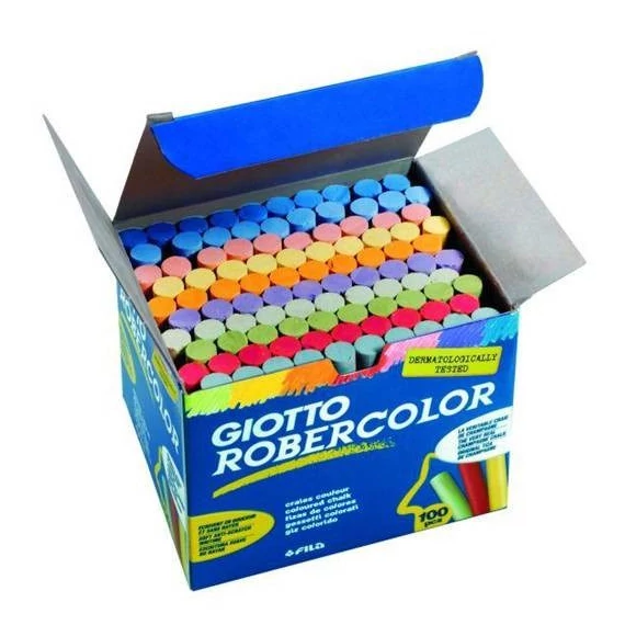 Táblakréta GIOTTO Robercolor színes kerek 100 darabos vegyes
