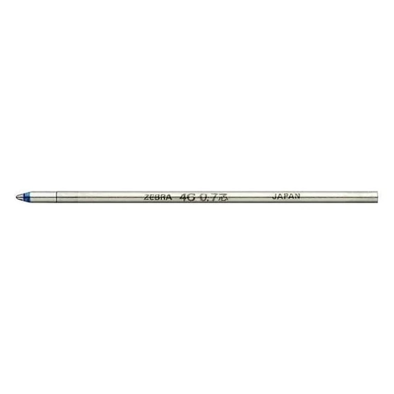 Tollbetét golyós ZEBRA 4C fém 0,7 mm kék