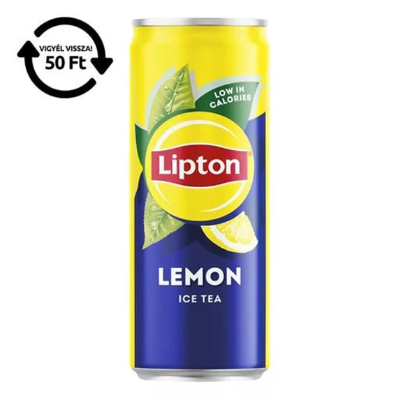 Üdítőital szénsavmentes LIPTON Ice Tea Citrom 0,33L DRS