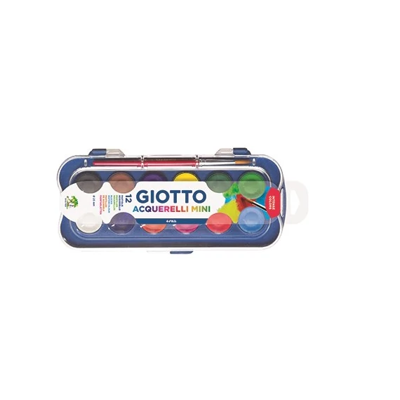 Vízfesték GIOTTO 23 mm 12 darabos