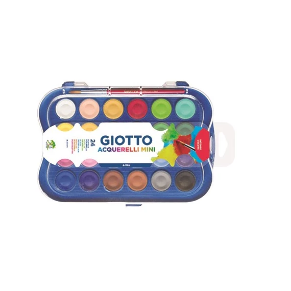 Vízfesték GIOTTO 23 mm 24 darabos