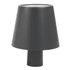Kép 2/2 - Asztali lámpa ADDLIVING LED tölthető Bottle light szürke