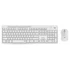 Kép 1/5 - Billentyűzet + egér vezeték nélküli LOGITECH MK295 Silent HUN 2,4 Ghz fehér