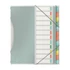 Kép 1/2 - Előrendező ESSELTE Colour Breeze A/4 PP 12 részes