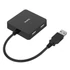 Kép 2/2 - Elosztó HUB HAMA USB 2.0 + 4xUSB 2.0 fekete