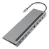 Kép 1/3 - Elosztó HUB HAMA USB Type-C + 4xUSB 3.2/2xHDMI/DP/LAN/USB Type-C/PD/SD