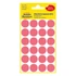 Kép 1/3 - Etikett AVERY 3172 jelölőpont 18mm neon piros 96 címke/doboz 4 ív/doboz