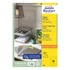 Kép 2/5 - Etikett AVERY 3455 105x37mm univerzális sárga 1600 címke/doboz 100 ív/doboz