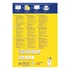 Kép 5/5 - Etikett AVERY 3481-10 70x41mm univerzális 240 címke/doboz 10 ív/doboz
