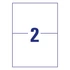 Kép 2/3 - Etikett AVERY 3655-200 210x148 mm fehér univerzális 440 címke/doboz 200+20 ív/doboz