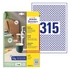 Kép 1/5 - Etikett AVERY L6019REV-25 10mm kör univerzális